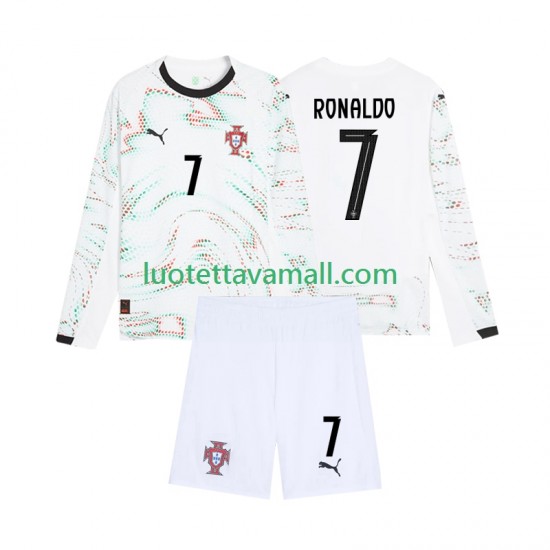 Lapset Portugali Cristiano Ronaldo 7 2025 Pitkähihainen Fanipaita ,Vieras