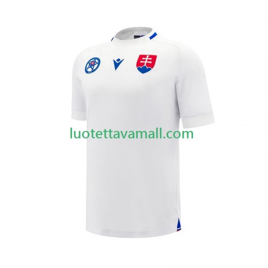 Miehet Slovakia 2024-2025 Lyhythihainen Fanipaita ,Vieras