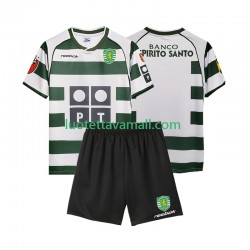 Lapset Sporting CP Retro 2001 2003 Lyhythihainen Fanipaita ,Koti