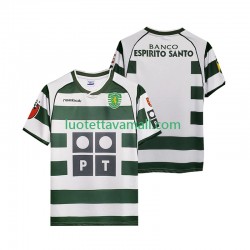 Miehet Sporting CP Retro 2001 2003 Lyhythihainen Fanipaita ,Koti