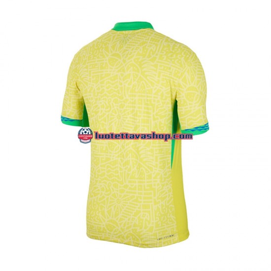 Miehet Brasilia Copa America 2024 Lyhythihainen Fanipaita ,Koti