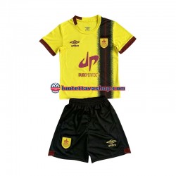 Lapset Burnley 2023-2024 Keltainen Lyhythihainen Fanipaita ,Vieras