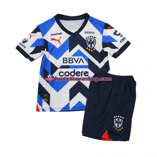 Lapset CF Monterrey 2023-2024 Lyhythihainen Fanipaita ,Kolmas