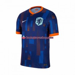 Miehet Alankomaat Euro 2024 Lyhythihainen Fanipaita ,Vieras