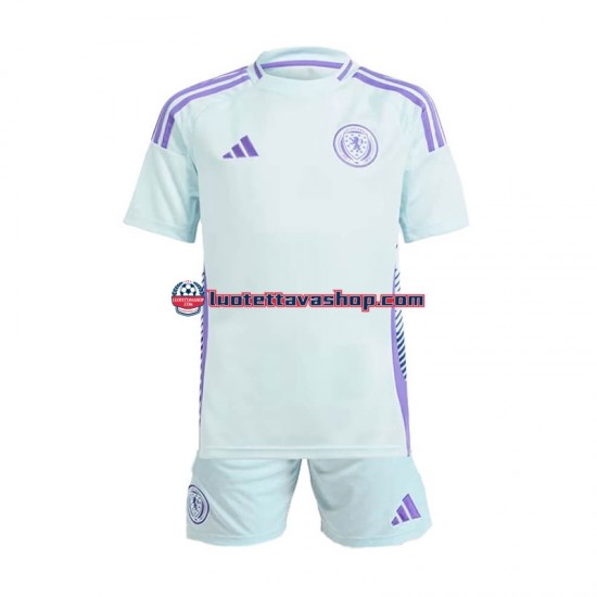 Lapset Skotlanti Euro 2024 Lyhythihainen Fanipaita ,Vieras