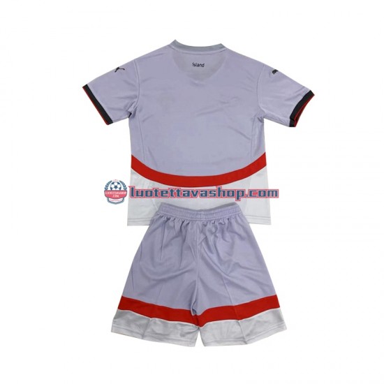 Lapset Islanti 2024 Lyhythihainen Fanipaita ,Vieras