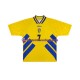 Miehet Ruotsi Henrik Larsson 7 Retro 1994 Lyhythihainen Fanipaita ,Koti