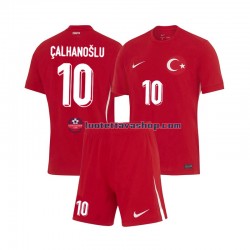 Lapset Turkki Hakan Calhanoglu 10 Euro 2024 Lyhythihainen Fanipaita ,Vieras