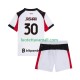 Lapset AC Milan Ardon Jashari 30 2025-2026 Lyhythihainen Fanipaita ,Vieras
