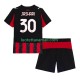 Lapset AC Milan Ardon Jashari 30 2025-2026 Lyhythihainen Fanipaita ,Koti