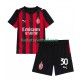 Lapset AC Milan Ardon Jashari 30 2025-2026 Lyhythihainen Fanipaita ,Koti