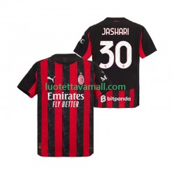 Miehet AC Milan Ardon Jashari 30 2025-2026 Lyhythihainen Fanipaita ,Koti