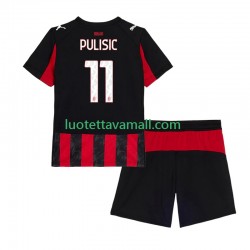 Lapset AC Milan Christian Pulisic 11 2025-2026 Lyhythihainen Fanipaita ,Koti