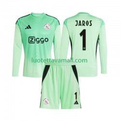 Lapset AFC Ajax Maalivahdin Vitezslav Jaros 1 2025-2026 Pitkähihainen Fanipaita ,Koti