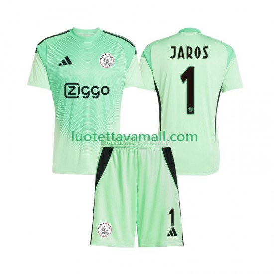 Lapset AFC Ajax Maalivahdin Vitezslav Jaros 1 2025-2026 Lyhythihainen Fanipaita ,Koti