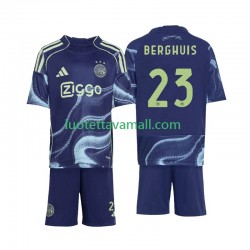 Lapset AFC Ajax Steven Berghuis 23 2025-2026 Lyhythihainen Fanipaita ,Vieras