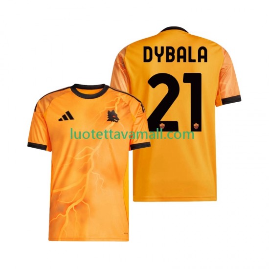 Miehet AS Roma Dybala 21 2025-2026 Lyhythihainen Fanipaita ,Vieras
