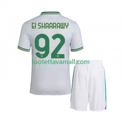 Lapset AS Roma Stephan El Shaarawy 92 2025-2026 Lyhythihainen Fanipaita ,Kolmas