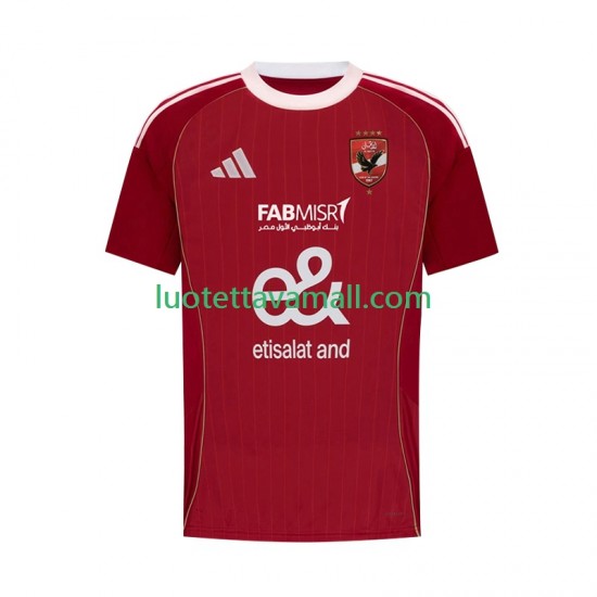 Miehet Al Ahly SC 2025-2026 Lyhythihainen Fanipaita ,Koti