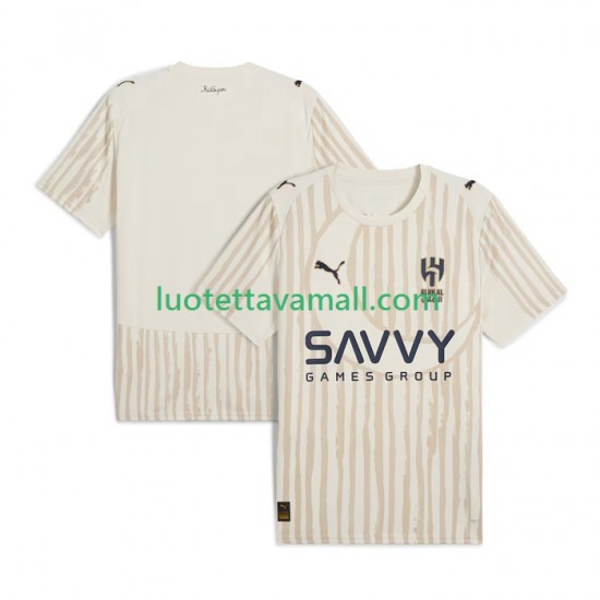 Miehet Al Hilal CWC 2025-2026 Lyhythihainen Fanipaita ,Vieras