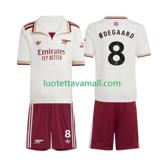 Lapset Arsenal Martin Odegaard 8 2025-2026 Lyhythihainen Fanipaita ,Kolmas