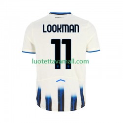 Miehet Atalanta Ademola Lookman 11 2025-2026 Lyhythihainen Fanipaita ,Vieras