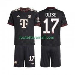 Lapset FC Bayern München Michael Olise 17 2025-2026 Lyhythihainen Fanipaita ,Kolmas