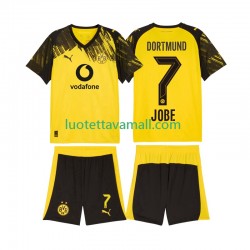 Lapset Borussia Dortmund Jobe Bellingham 7 2025-2026 Lyhythihainen Fanipaita ,Koti