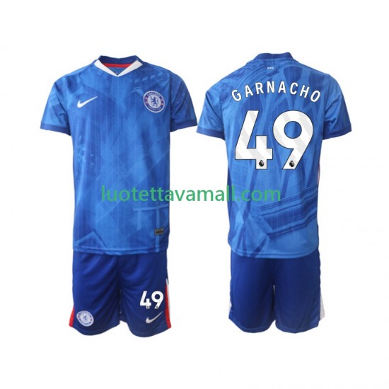 Lapset Chelsea Alejandro Garnacho 49 2025-2026 Lyhythihainen Fanipaita ,Koti