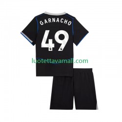 Lapset Chelsea Alejandro Garnacho 49 2025-2026 Lyhythihainen Fanipaita ,Kolmas