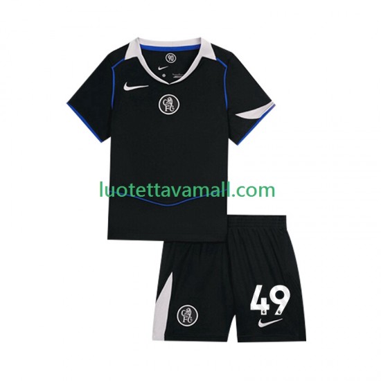 Lapset Chelsea Alejandro Garnacho 49 2025-2026 Lyhythihainen Fanipaita ,Kolmas