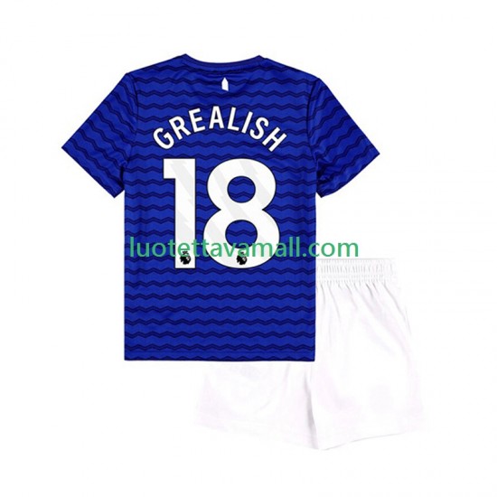 Lapset Everton Jack Grealish 18 2025-2026 Lyhythihainen Fanipaita ,Koti