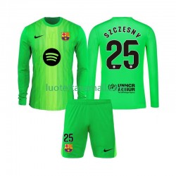 Lapset FC Barcelona Maalivahdin Szczesny 25 2025-2026 Pitkähihainen Fanipaita ,Koti