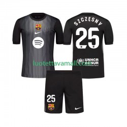 Lapset FC Barcelona Maalivahdin Szczesny 25 2025-2026 Lyhythihainen Fanipaita ,Kolmas