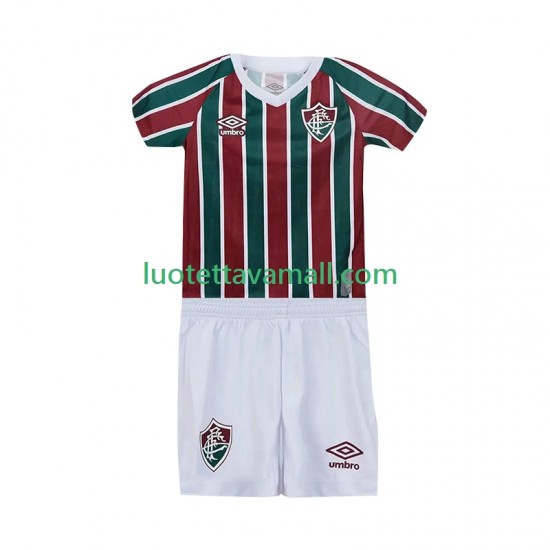 Lapset Fluminense 2025-2026 Lyhythihainen Fanipaita ,Koti