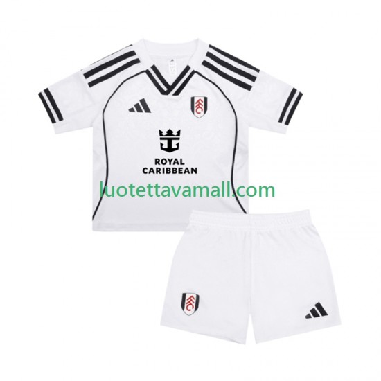 Lapset Fulham 2025-2026 Lyhythihainen Fanipaita ,Koti