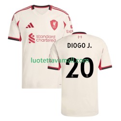 Miehet Liverpool Diogo Jota 20 2025-2026 Lyhythihainen Fanipaita ,Vieras