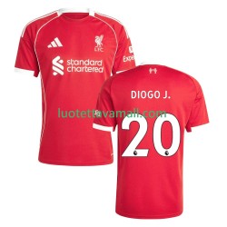 Miehet Liverpool Diogo Jota 20 2025-2026 Lyhythihainen Fanipaita ,Koti