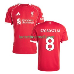 Miehet Liverpool Dominik Szoboszlai 8 2025-2026 Lyhythihainen Fanipaita ,Koti