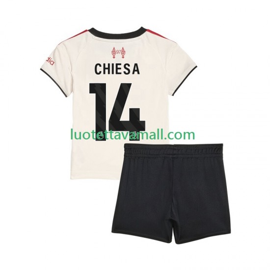 Lapset Liverpool Federico Chiesa 14 2025-2026 Lyhythihainen Fanipaita ,Vieras