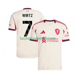 Miehet Liverpool Florian Wirtz 7 2025-2026 Lyhythihainen Fanipaita ,Vieras