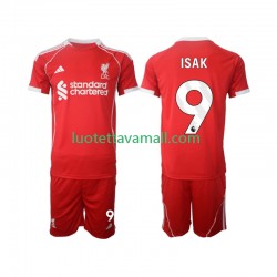 Lapset Liverpool ISAK 9 2025-2026 Lyhythihainen Fanipaita ,Koti