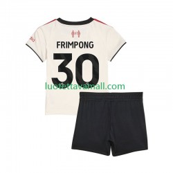 Lapset Liverpool Jeremie Frimpong 30 2025-2026 Lyhythihainen Fanipaita ,Vieras