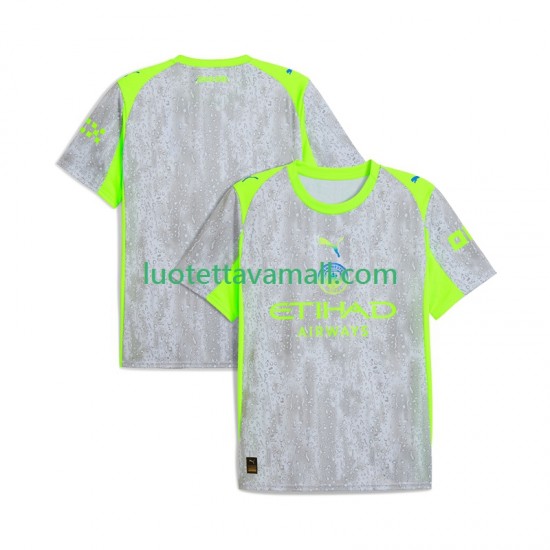 Miehet Manchester City 2025-2026 Lyhythihainen Fanipaita ,Kolmas