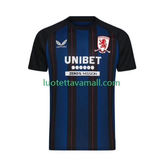 Miehet Middlesbrough 2025-2026 Lyhythihainen Fanipaita ,Vieras