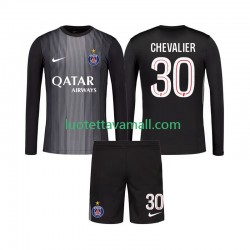 Lapset Paris Saint-Germain Maalivahdin Lucas Chevalier 30 2025-2026 Pitkähihainen Fanipaita ,Koti