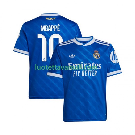 Miehet Real Madrid Kylian Mbappe 10 2025-2026 Lyhythihainen Fanipaita ,Kolmas