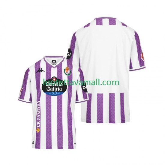 Miehet Real Valladolid 2025-2026 Lyhythihainen Fanipaita ,Koti