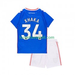 Lapset Sunderland Granit Xhaka 34 2025-2026 Lyhythihainen Fanipaita ,Vieras