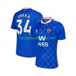 Miehet Sunderland Granit Xhaka 34 2025-2026 Lyhythihainen Fanipaita ,Vieras